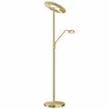 Fischer & Honsel LED-Stehleuchte Dent, Metall, dimmbar, 37W & 8W, 2700K bis 4000K, 4990 Lumen