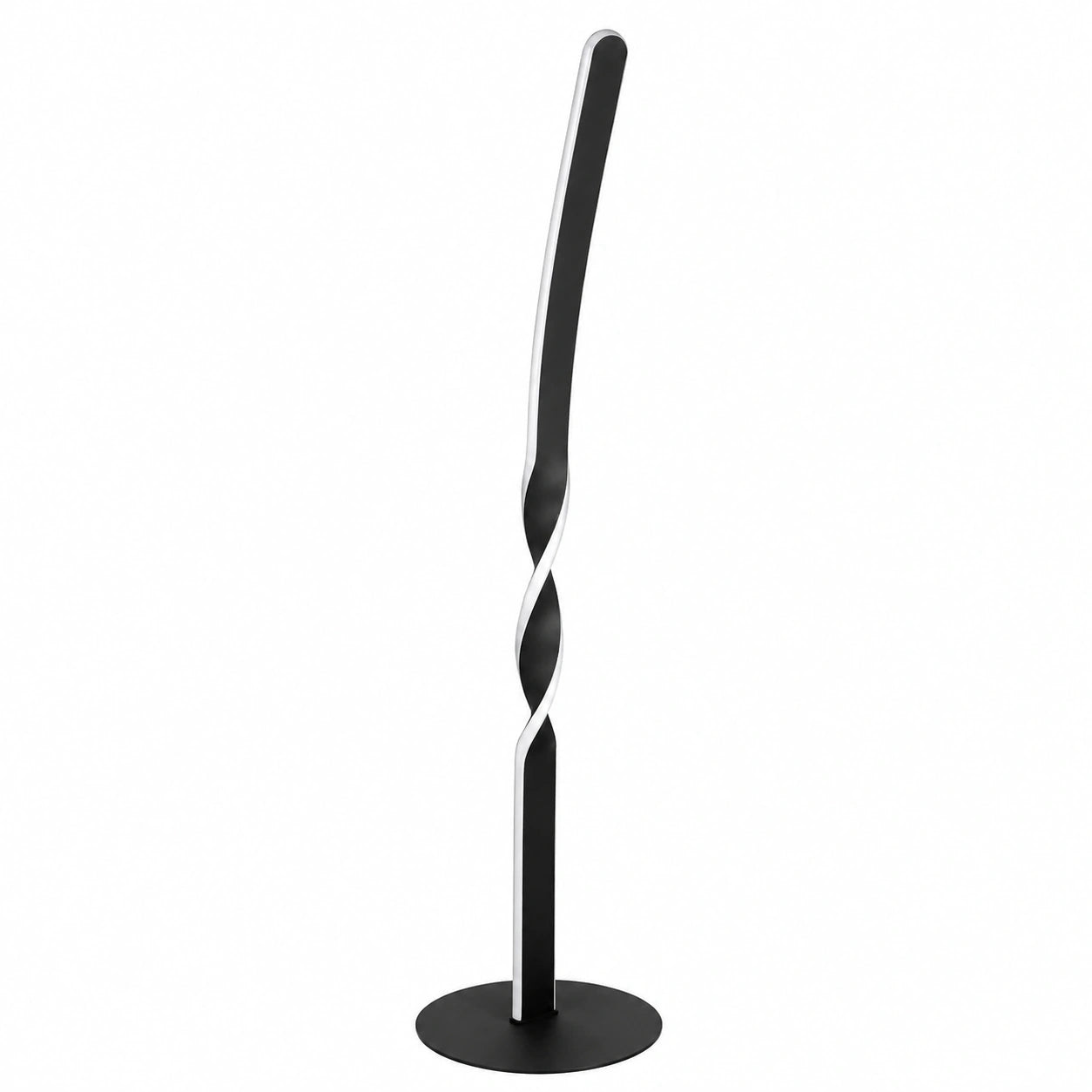 LED Stehleuchte Ginkgo Schwarz, 19W, Modernes Design