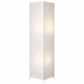 Reality Leuchten Papier-Stehlampe, 130 cm Höhe, 2x E27, max. 60 W ohne Leuchtmittel