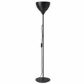 EGLO LED-Stehleuchte Vilastrosi-E, Moderne Wohnzimmerlampe, Dimmbare Deckenfluter, Energiesparende Beleuchtung, Schwarz, E27 Sockel