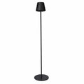 Kabellose LED Stehleuchte 117 cm - Dimmbar & Farbtemperatur Einstellbar - Für Innen- und Außenbereich - Schwarz
