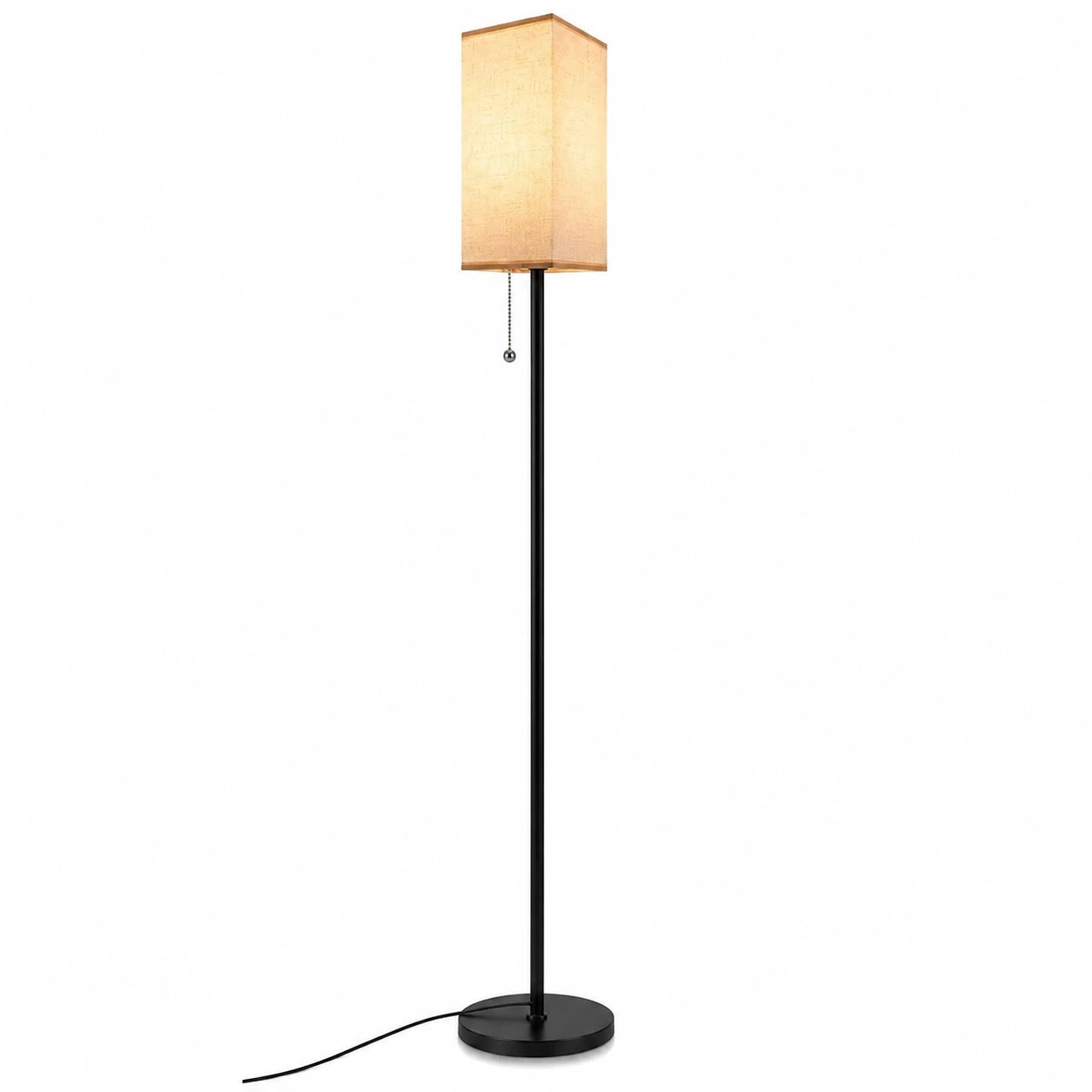 Smart RGB Stehlampe mit WLAN, 9W E27 LED, Dimmbare Farbtemperatur 2700K-6500K, Kompatibel mit Alexa & Google Assistant, App-Steuerung, DIY- & Musikmodus, Zeitschaltuhr