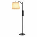Moderne Bogenlampe mit Fernbedienung, Dimmbar in 3 Farbtemperaturen, Ideal für Wohnzimmer, Schlafzimmer und Büro