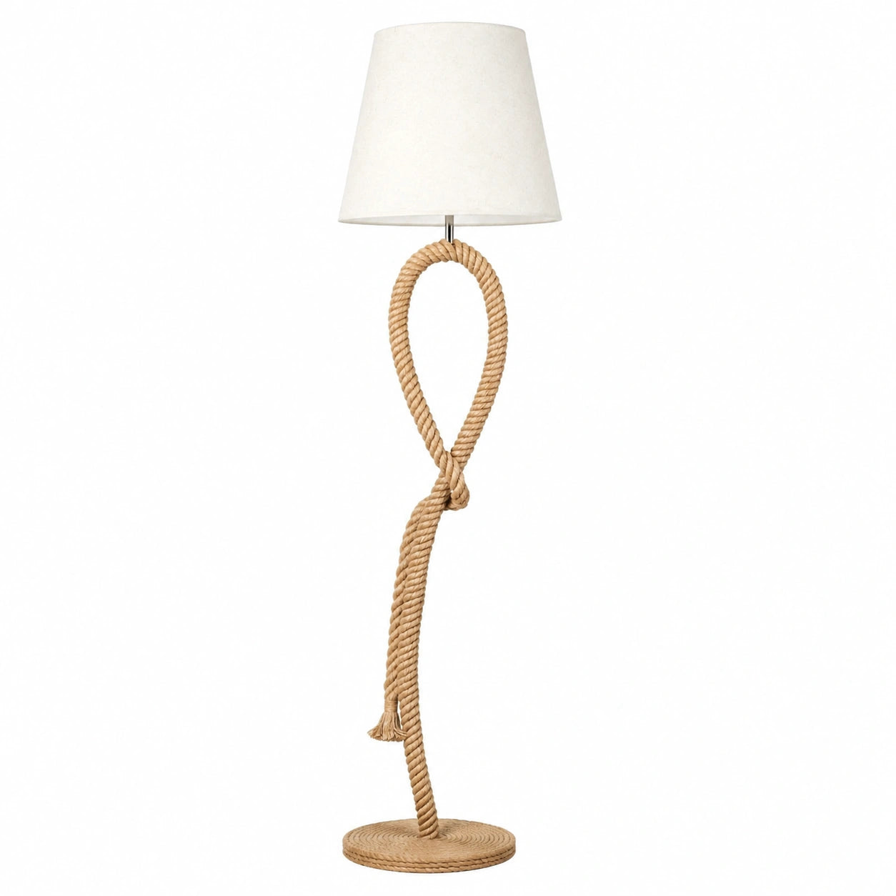 Moderne Stehleuchte mit Holzelementen, Natur/Weiß, für Wohn-, Schlaf- und Esszimmer, exkl. E27 LED
