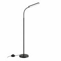 Dimmbarer LED-Standstrahler 18W, 1650LM, Schwarz, 360° Flexibles Design, 3000K-6500K mit Fernbedienung
